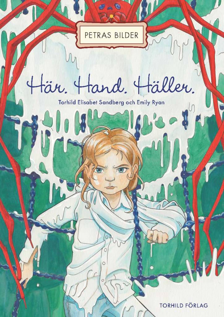 Omslagsbild till nya boken Här. Hand. Häller